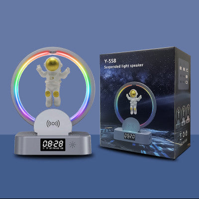 AstroBeats Levitating Bluetooth Speakers: Futuristic Sound Experience with RGB Lights & TWS Technology