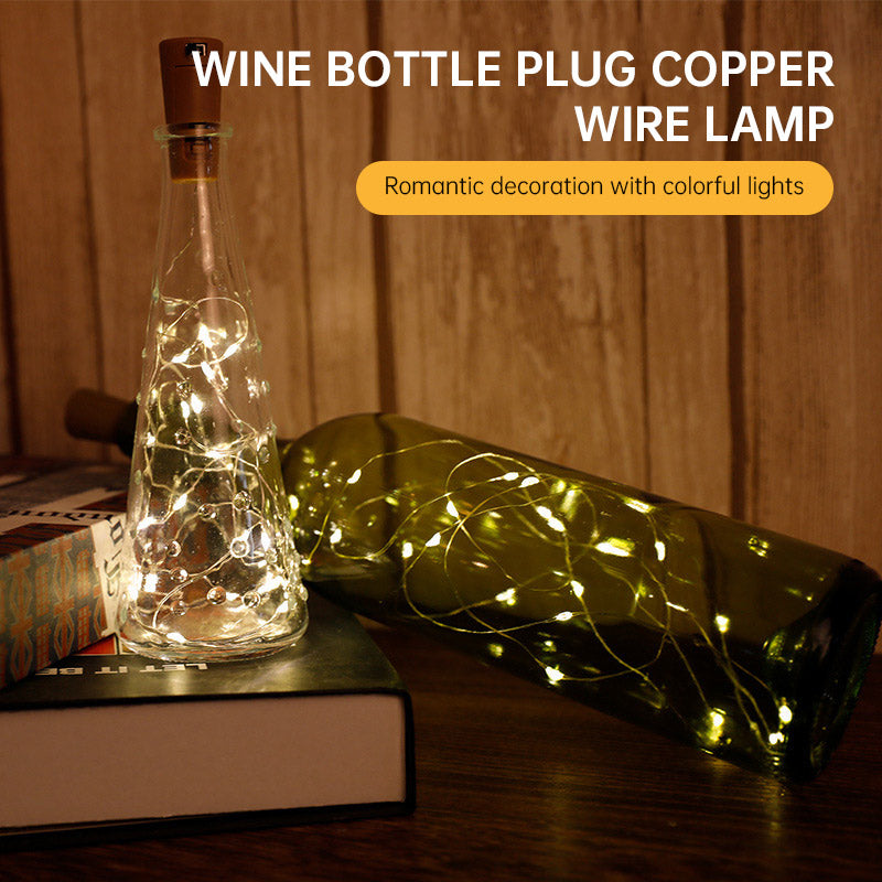 Led Wine Bottle Stopper Light String